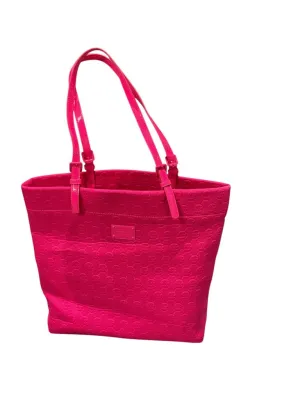 Micheal Kors pink embroidered bag