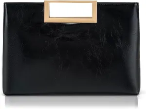 Milisente Clutch Purses for Women Formal Casual Sparkly PU Leather Handbag Purse with Handle for Prom Cocktail Wedding