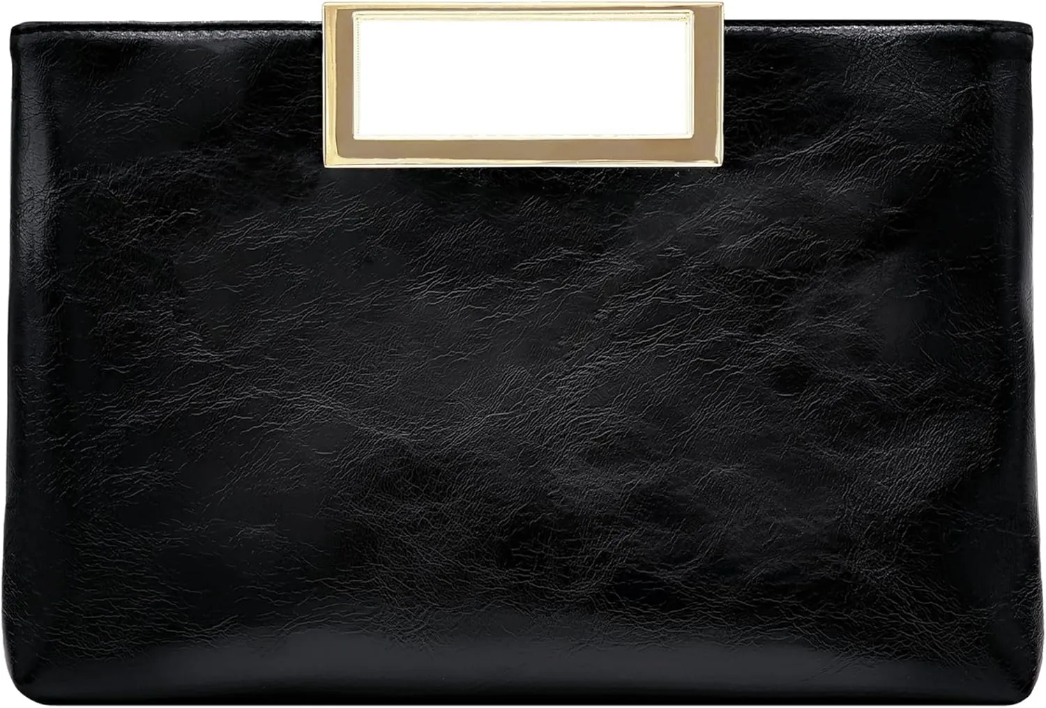Milisente Clutch Purses for Women Formal Casual Sparkly PU Leather Handbag Purse with Handle for Prom Cocktail Wedding