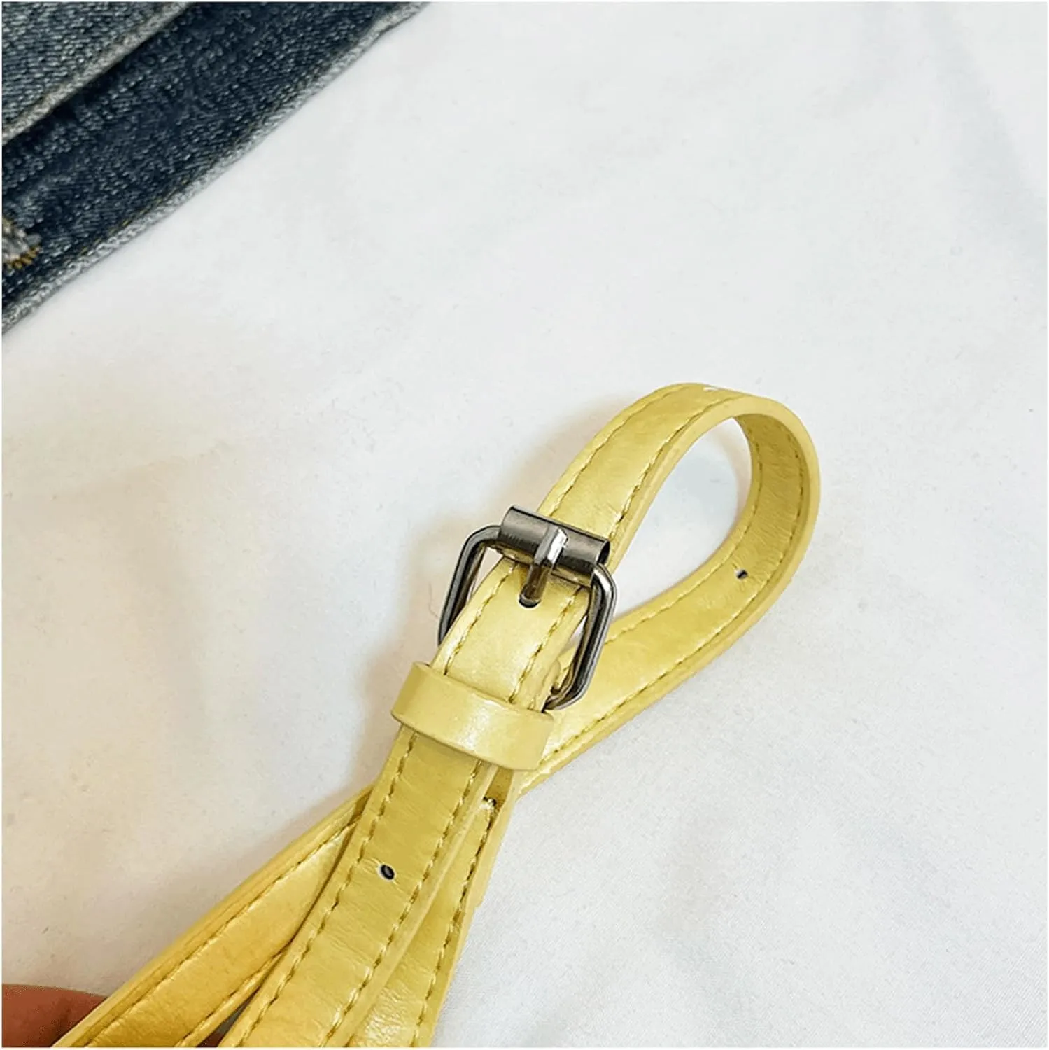 Mini Bucket Bag Vintage Bucket Purse Faux Leather Purse Bag with Pearl Bow Charm Crossbody Shoulder Handbag