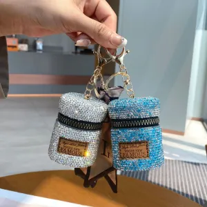 Mini Full Diamond Advanced Sense Earphone Classic Coin Purses