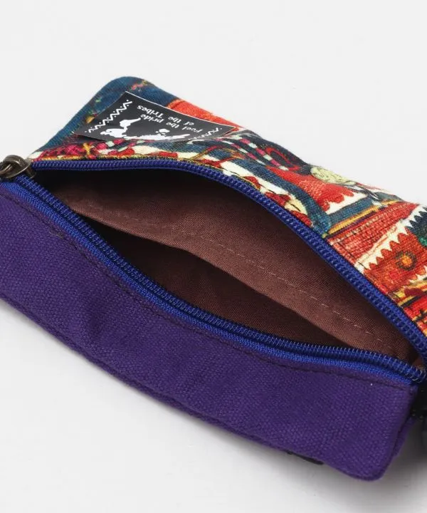 Mirror Work Pattern Pouch