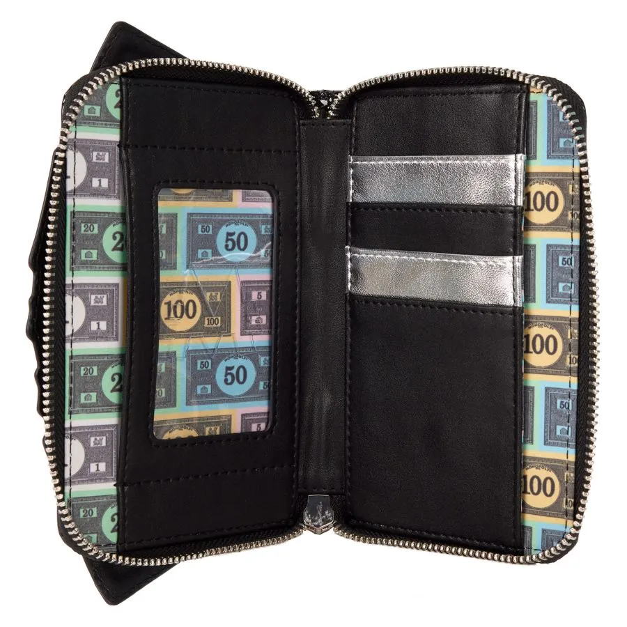 Monopoly 90th - Money Glitter Zip Around Wallet
