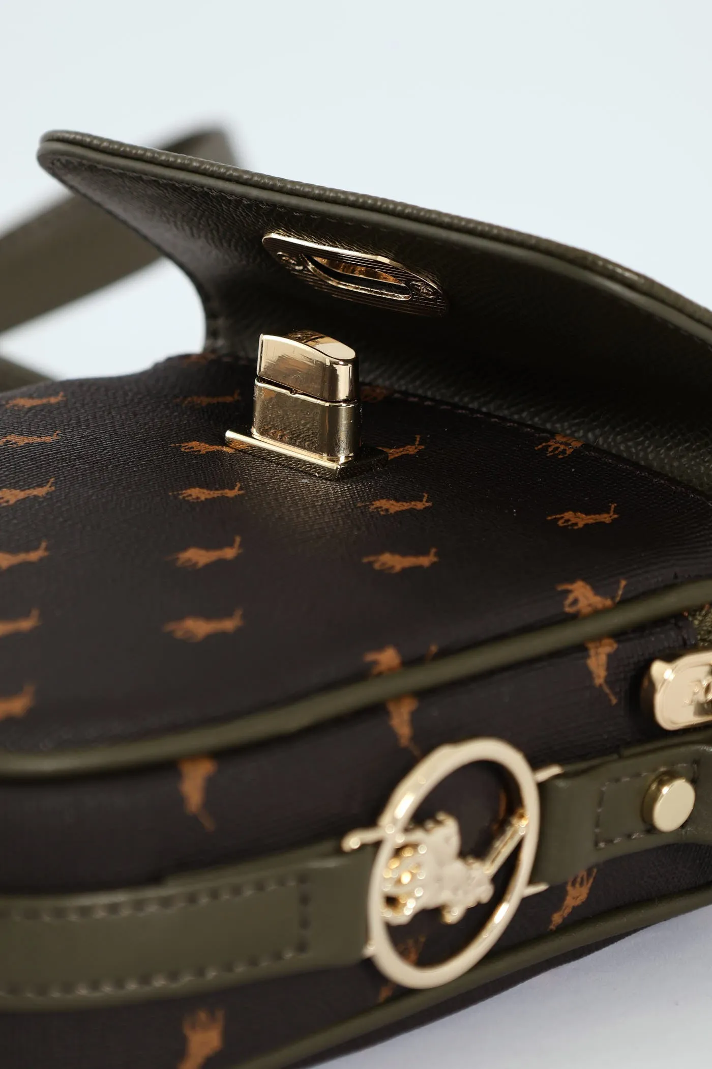 Monticello Phone Bag - Dark Green