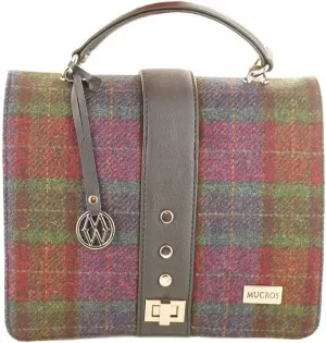 Mucros Weavers Fiona Handbag For Women, Irish Tweed