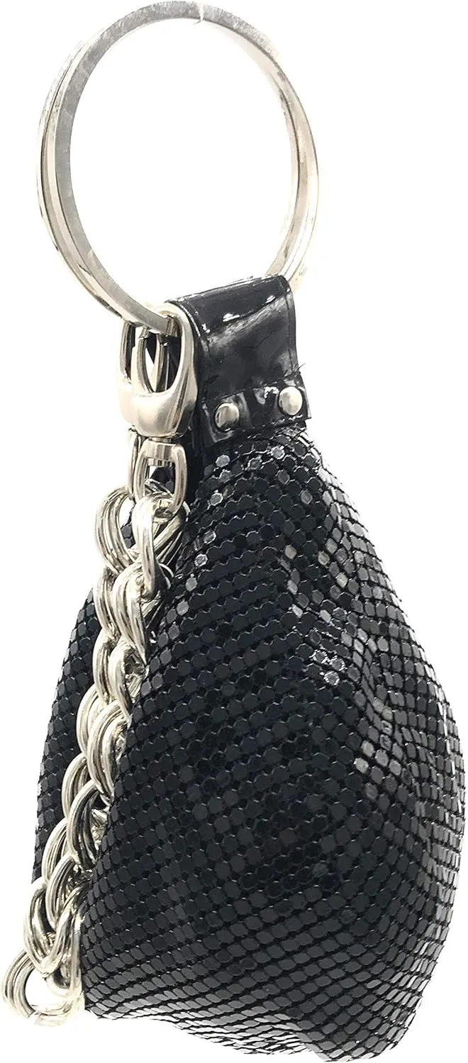 Multiways clutch metal mesh hobo bag evening purse for Cocktail Party Prom Wedding Banquet