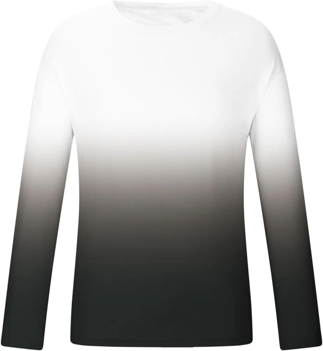 Muscularfit Long Sleeve Tee Shirts for Men Graphic Marble Print Casual Pullover Big and Tall Crewneck Sweatshirts Sports Tees