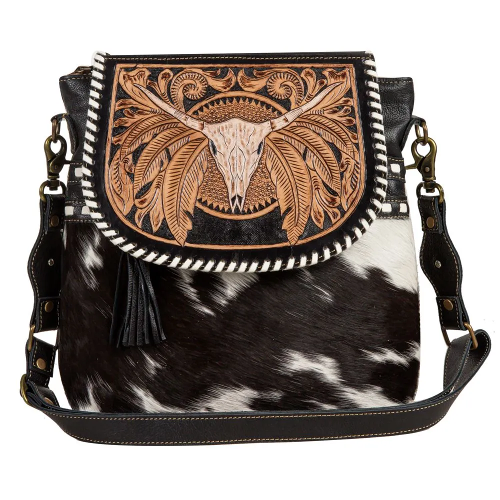 Myra Spirit of the Herd HandTooled Bag