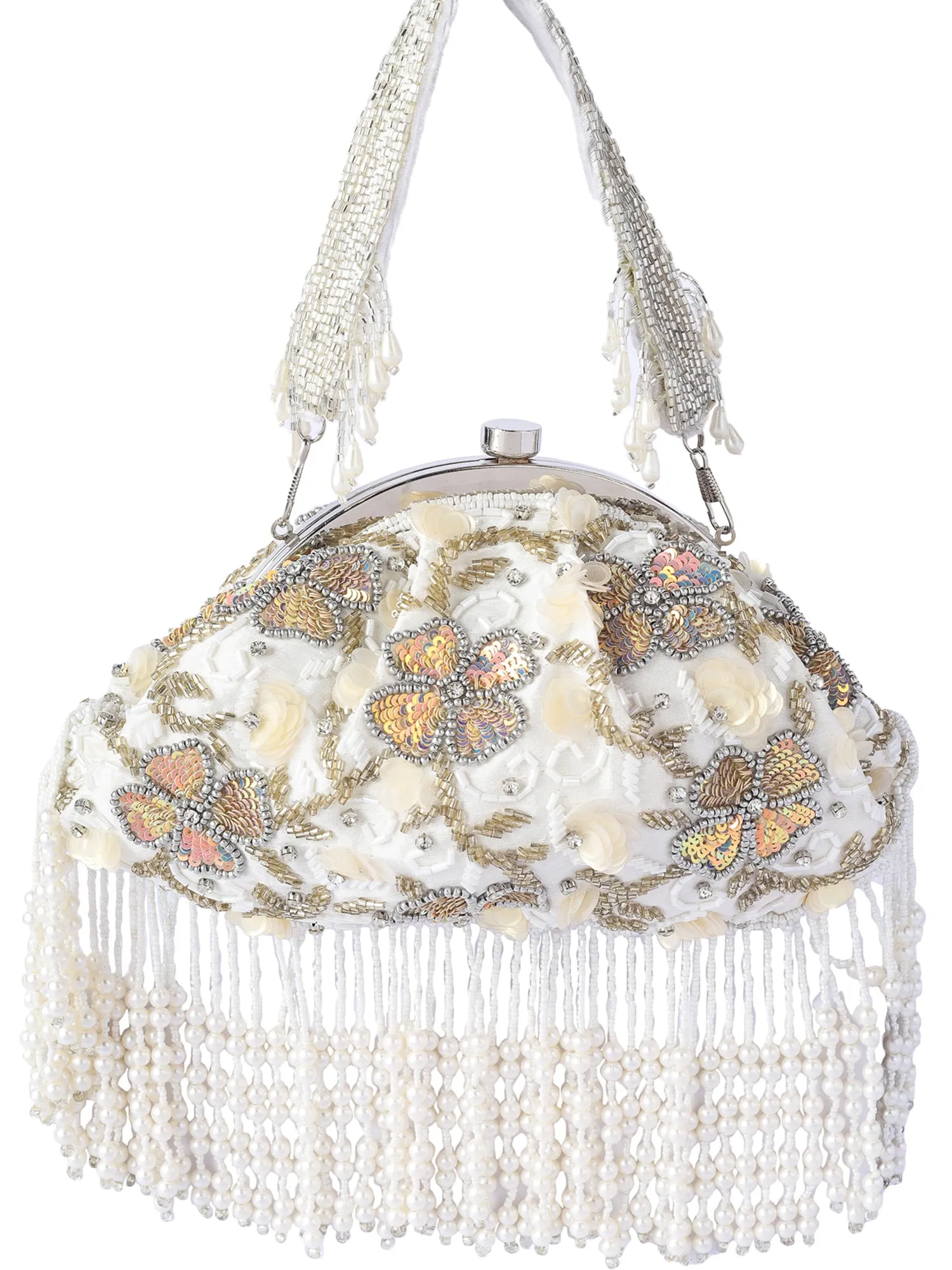 Nancy Tyagi Belle Fluer Handembroidered Batua