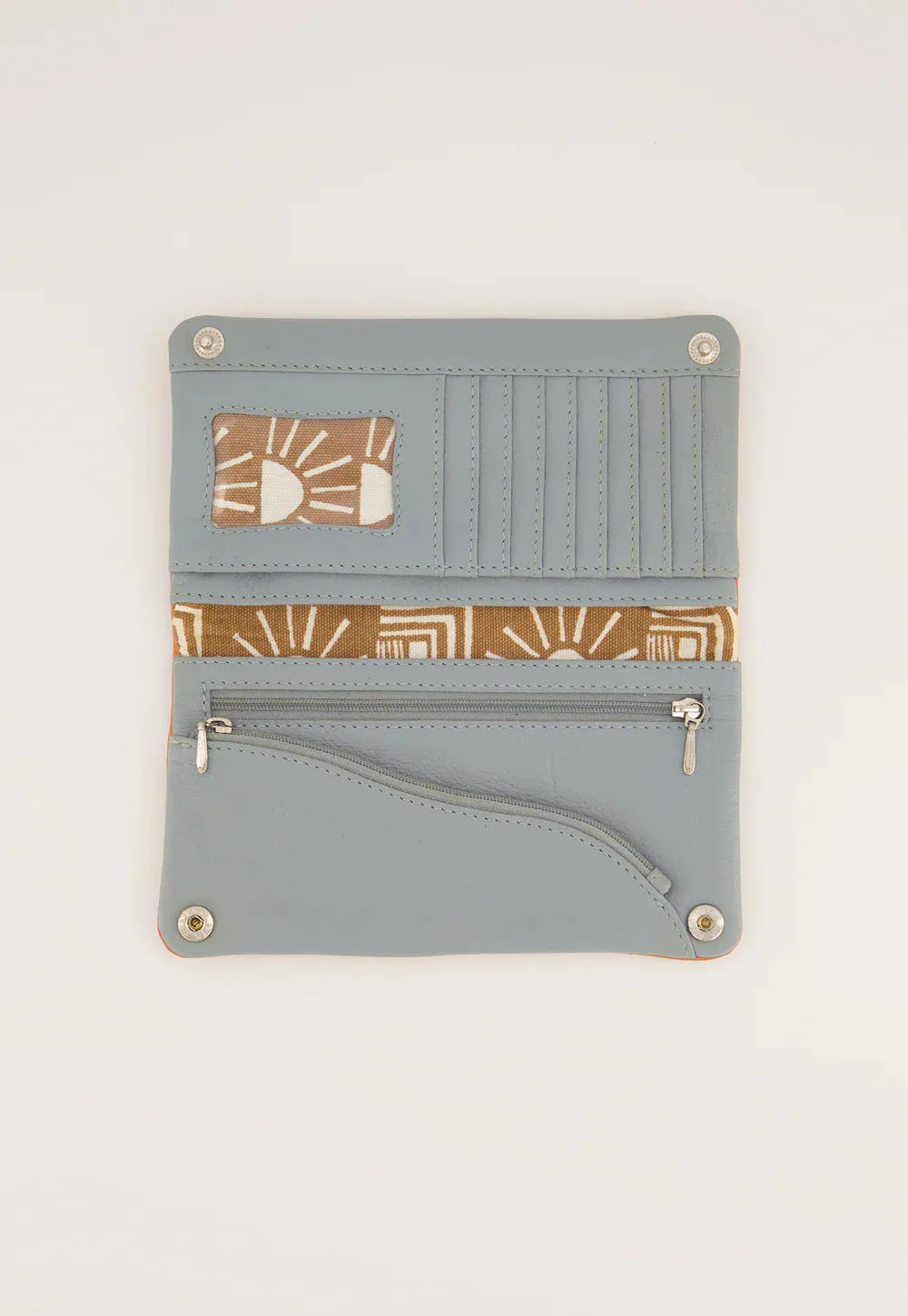 Nancybird Pearl Wallet - Terracotta