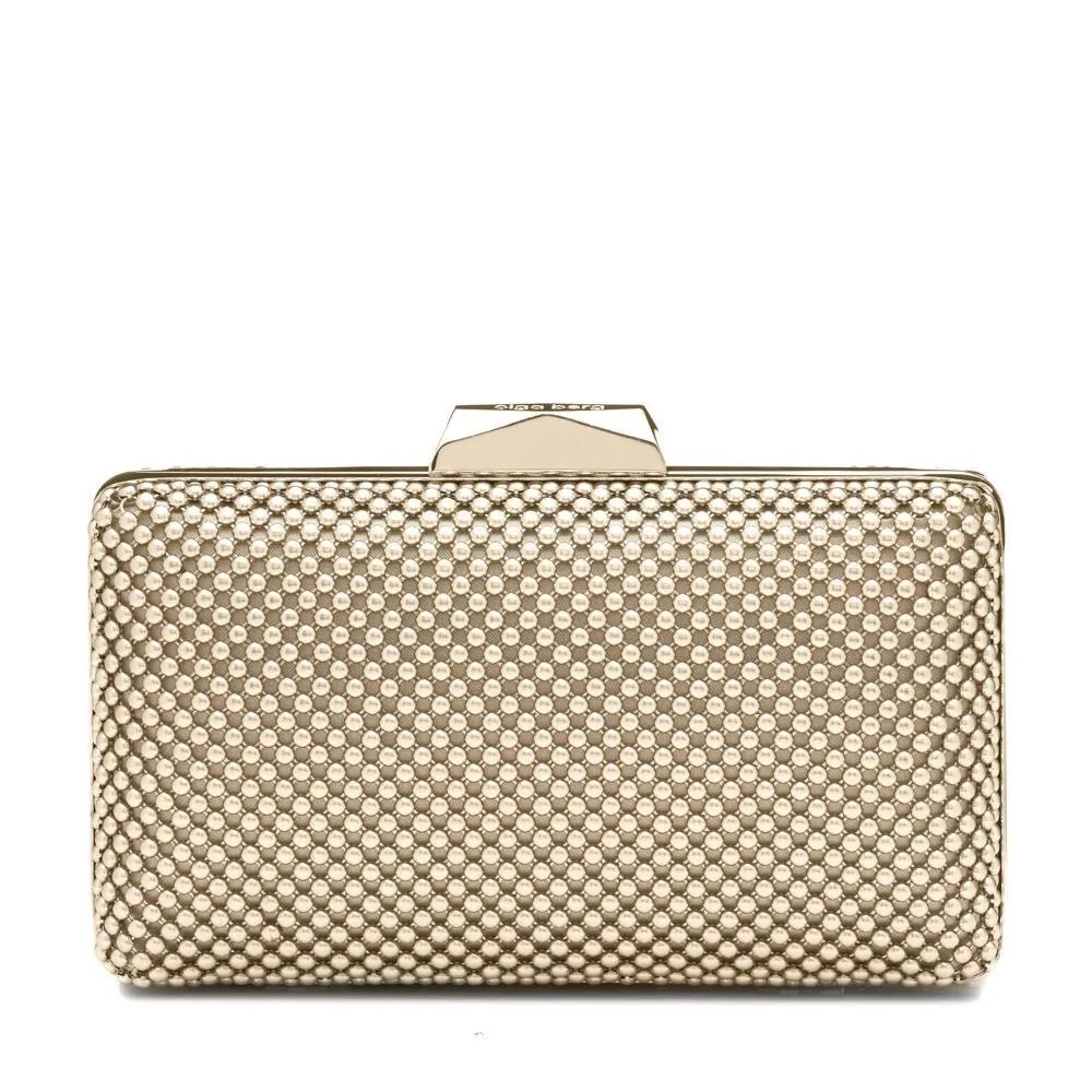 NATASHA Ball Mesh Clutch
