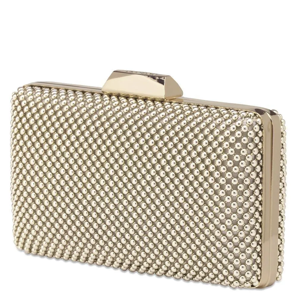 NATASHA Ball Mesh Clutch