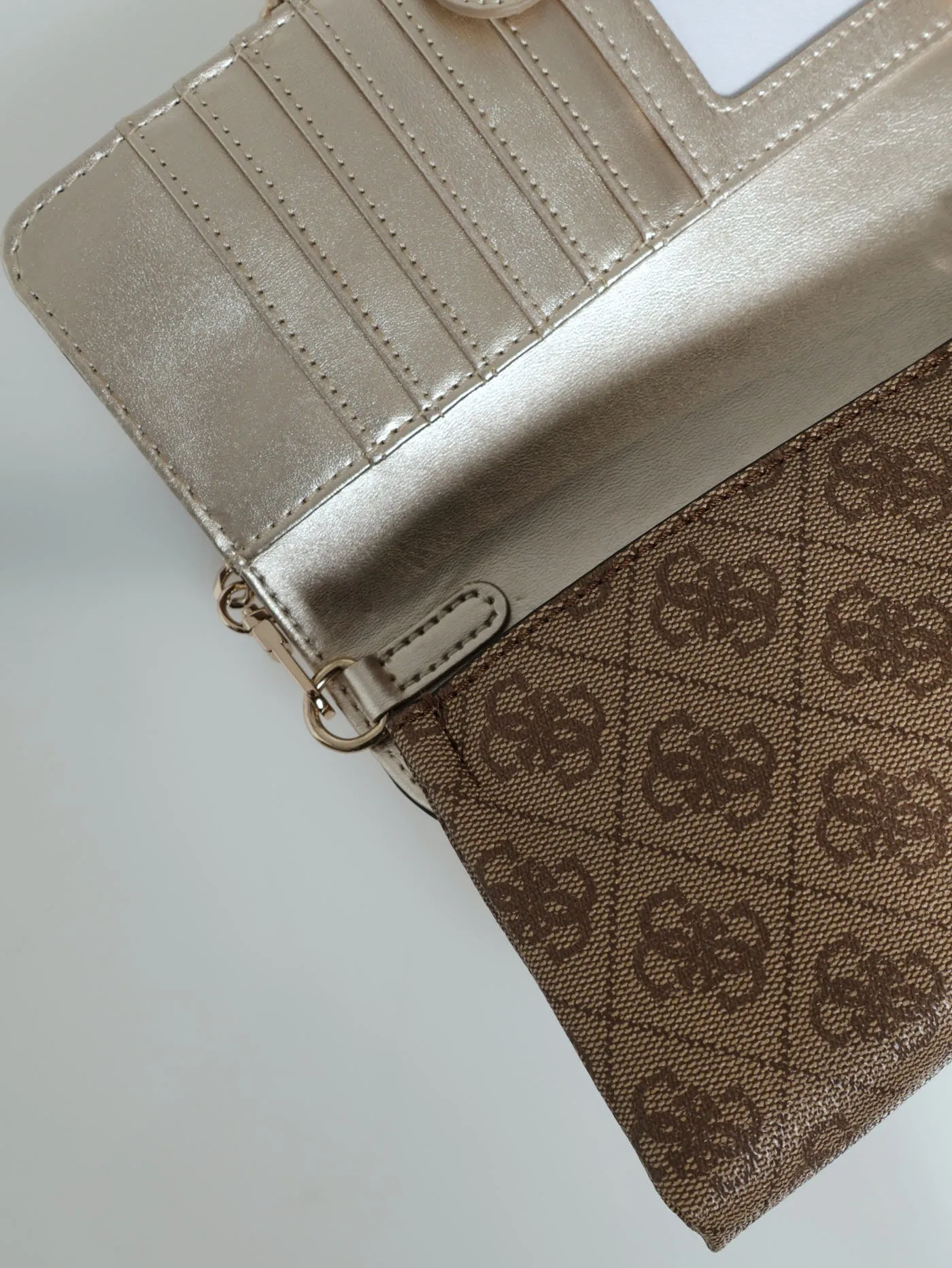 Noelle Xbody Flap Organizer Bag - Beige