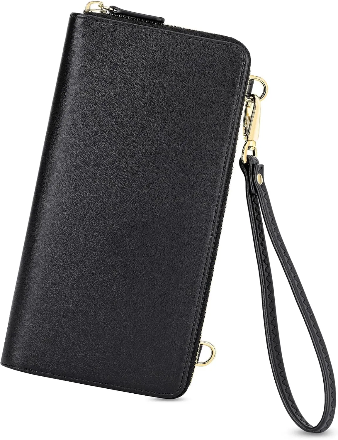 nuoku Wallet for Women Credit Card Holder Cell Phone Purse Sofa PU Leather Wallet with RFID Blocking Clutch Wristlet