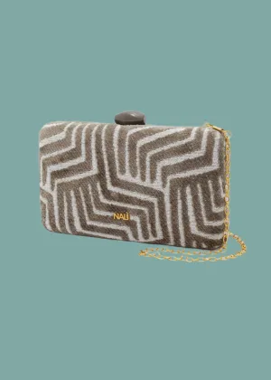 Olivia Velvet Clutch