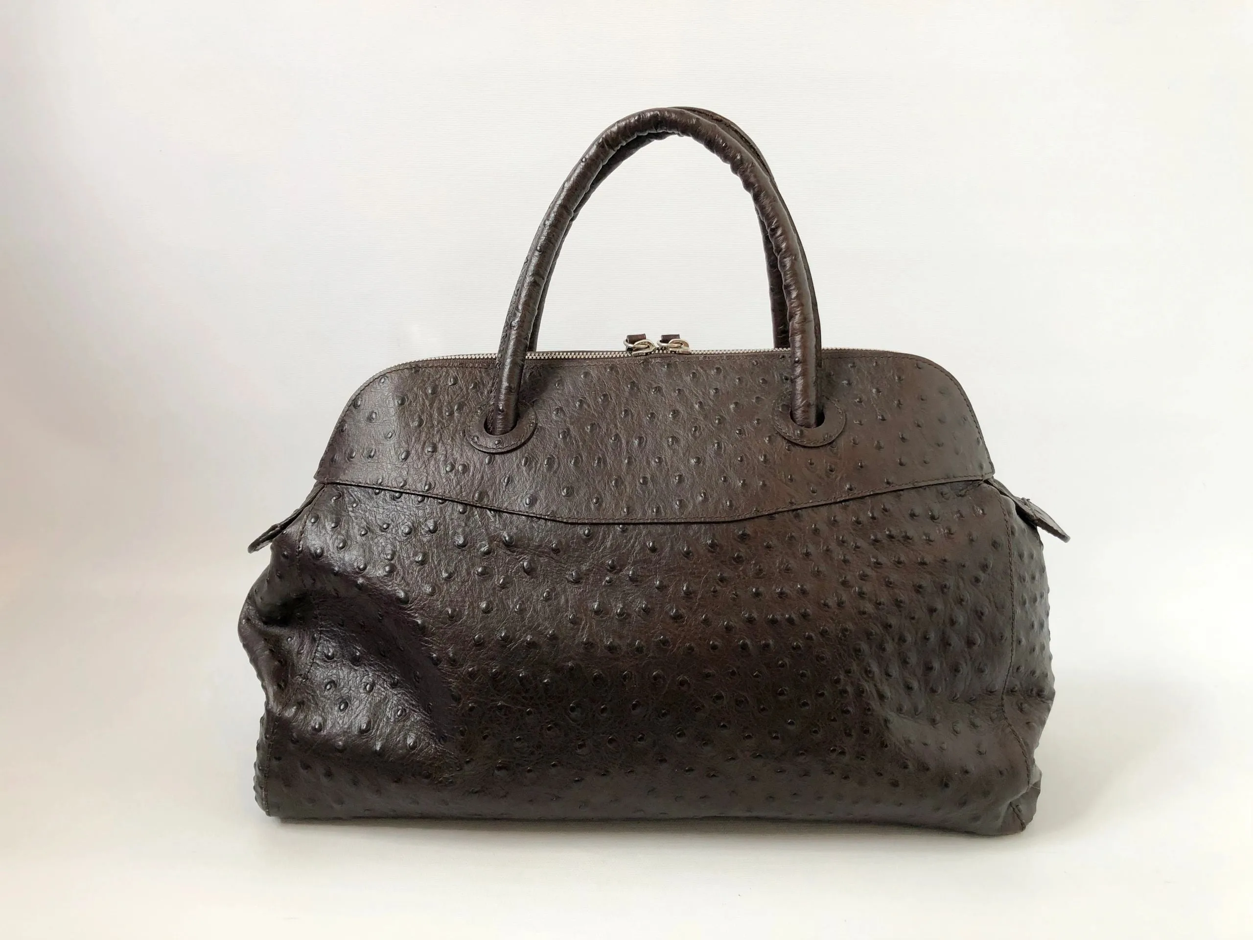 Ostrich Leather Bag