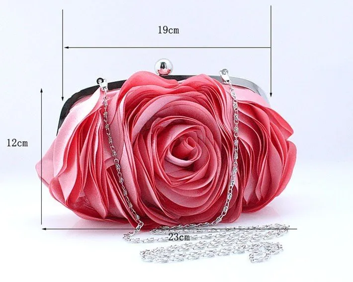 Passion Rose Evening Clutch