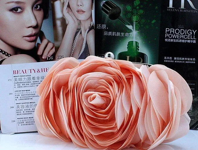 Passion Rose Evening Clutch