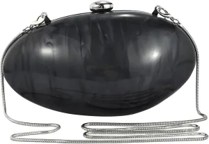 Pearl Clutch Purses For Women,Shell Acrylic Handbags Evening Bag Purse Small Shoulder Crossbody Bags Wedding Designer