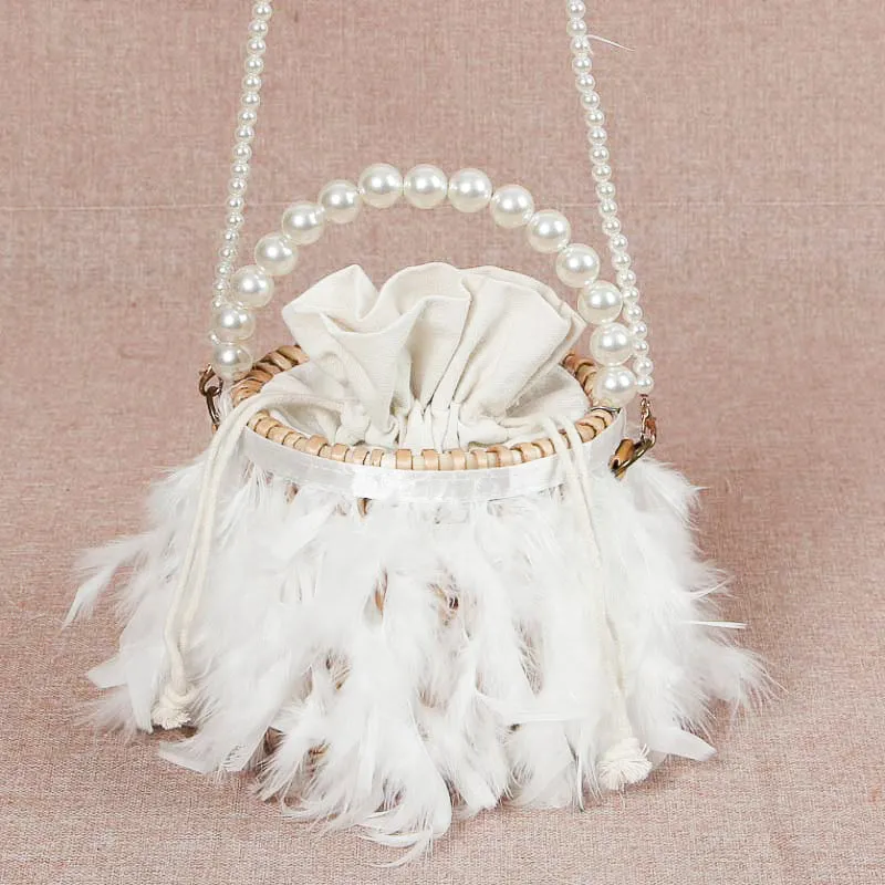 Pearl Fur Purses