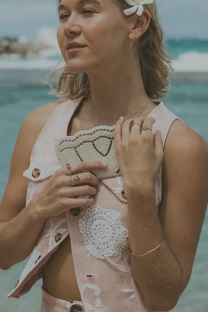 Pearl Mermaid Clutch