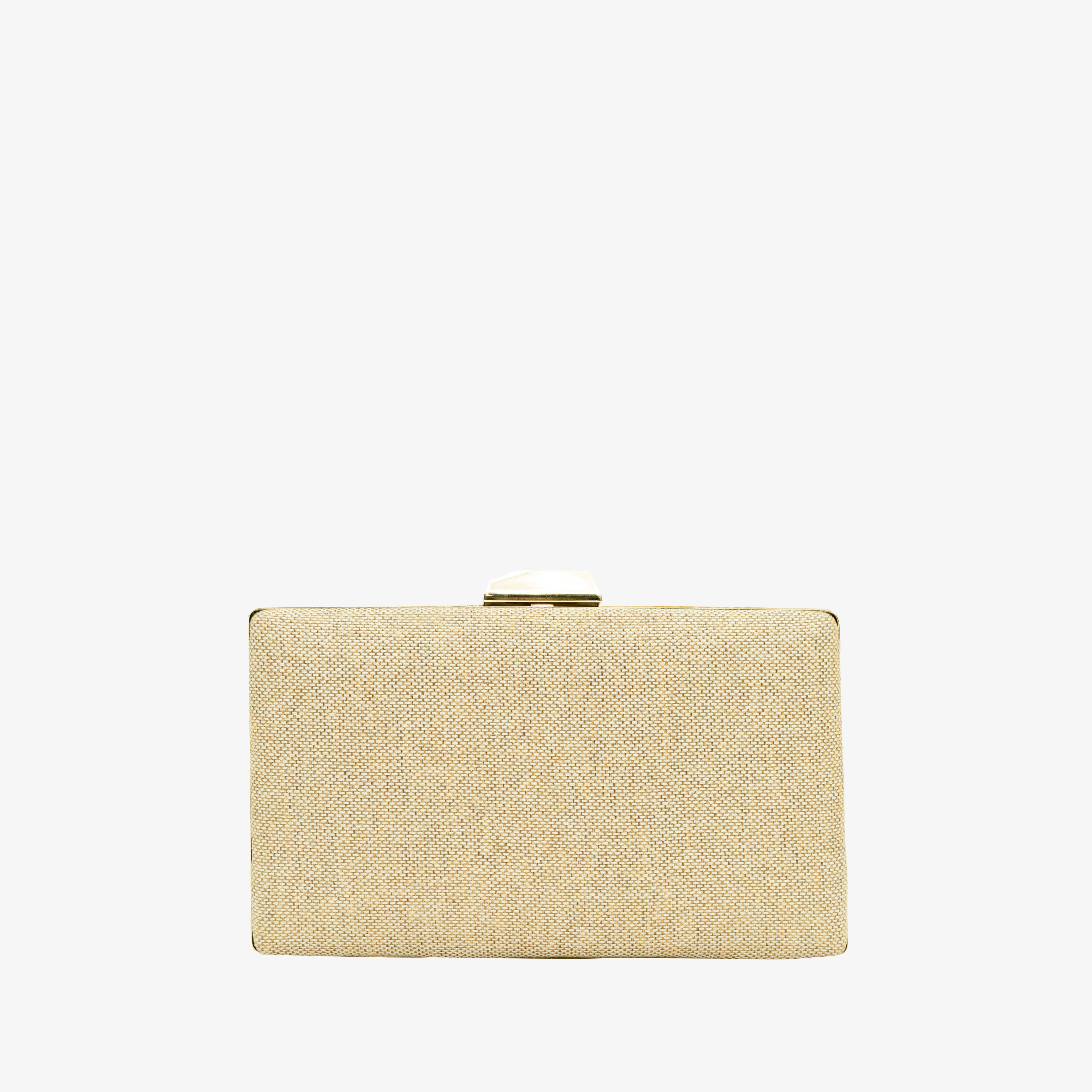 Pearls Luxe Embellished Clutch  | Cara