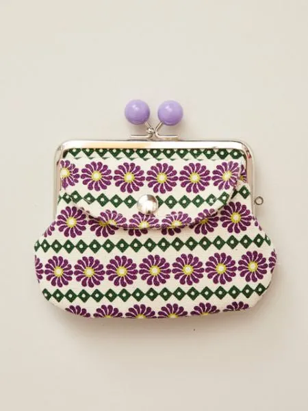 Polish Inspired Double Clasp GAMAGUCHI Purse
