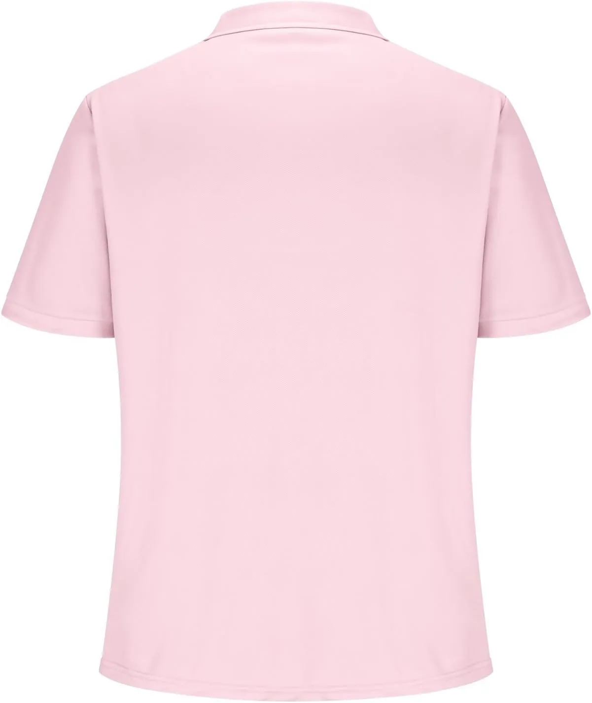 Polo Shirts for Men Casual Fit Short Sleeve Tops Tees Golf Shirts Quarter Button Neck Trendy Sport T-Shirts