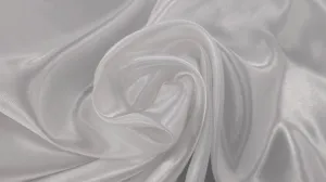 Polyester Satin Off White