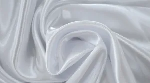 Polyester Satin White