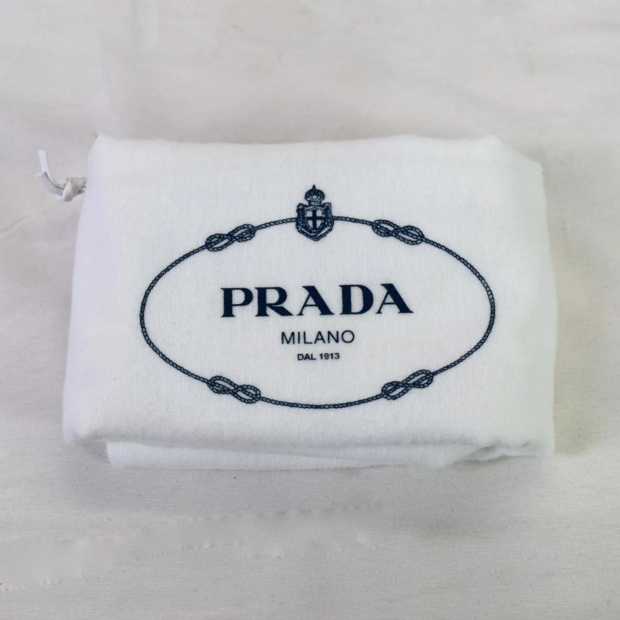 Prada Belle Small Leather Tote Black