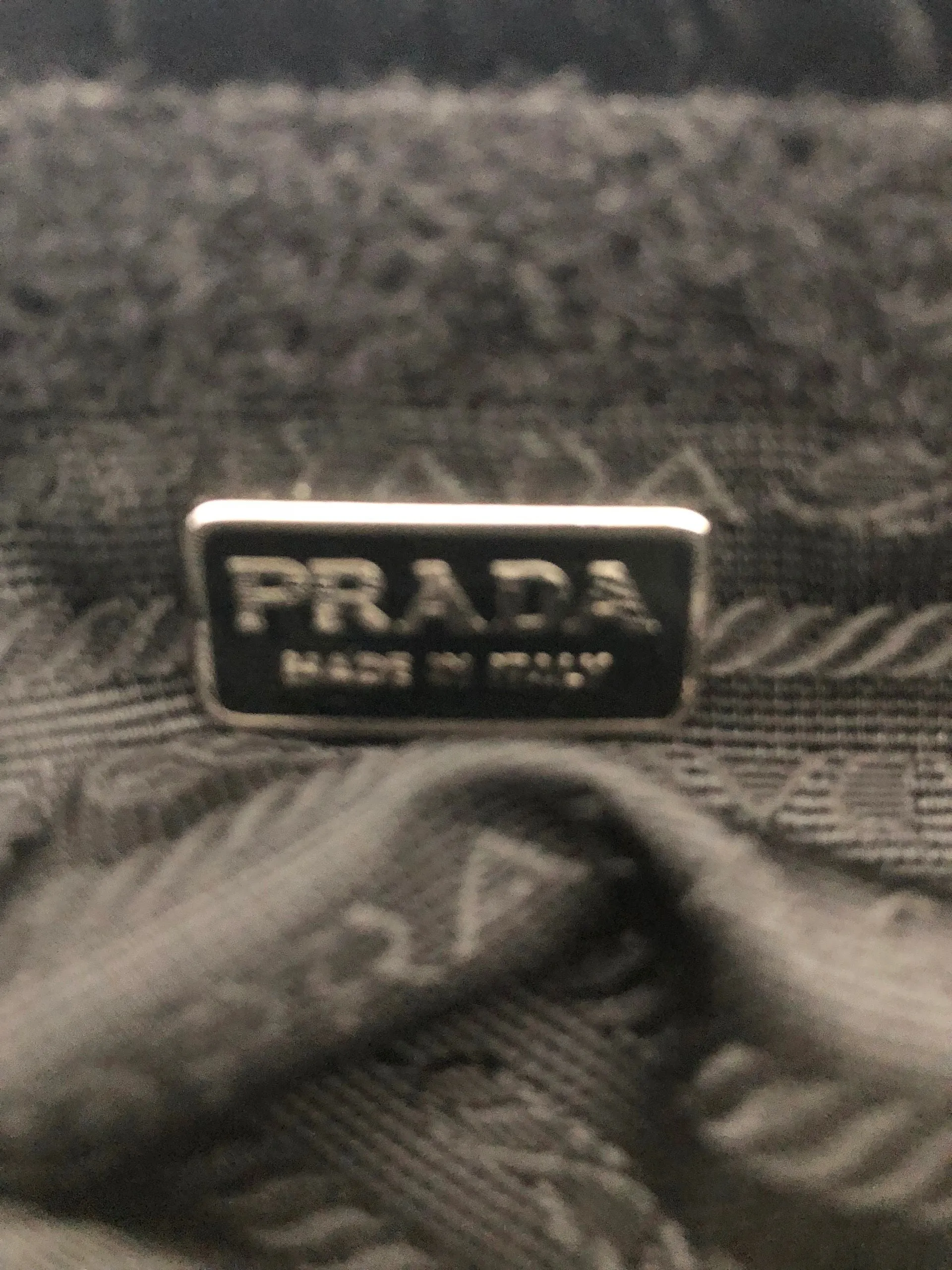 Prada Velvet Clutch