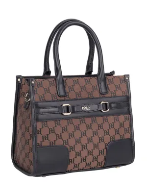 Premier Small Book Tote Bag - Brown