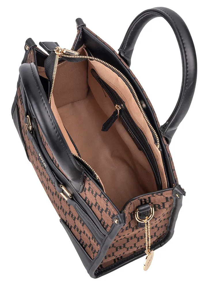 Premier Small Book Tote Bag - Brown