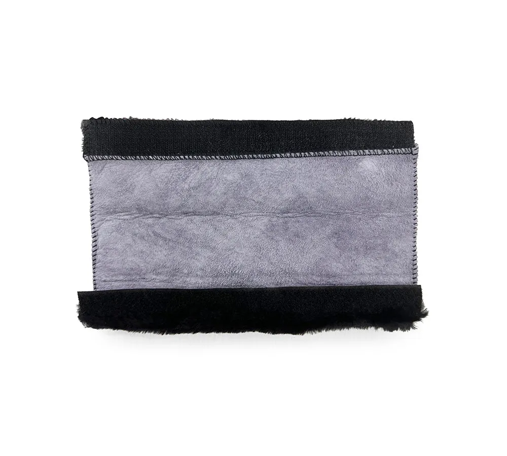 Premium Lambskin Car Seat Safety Belt Cover Shoulder Pad Protector
