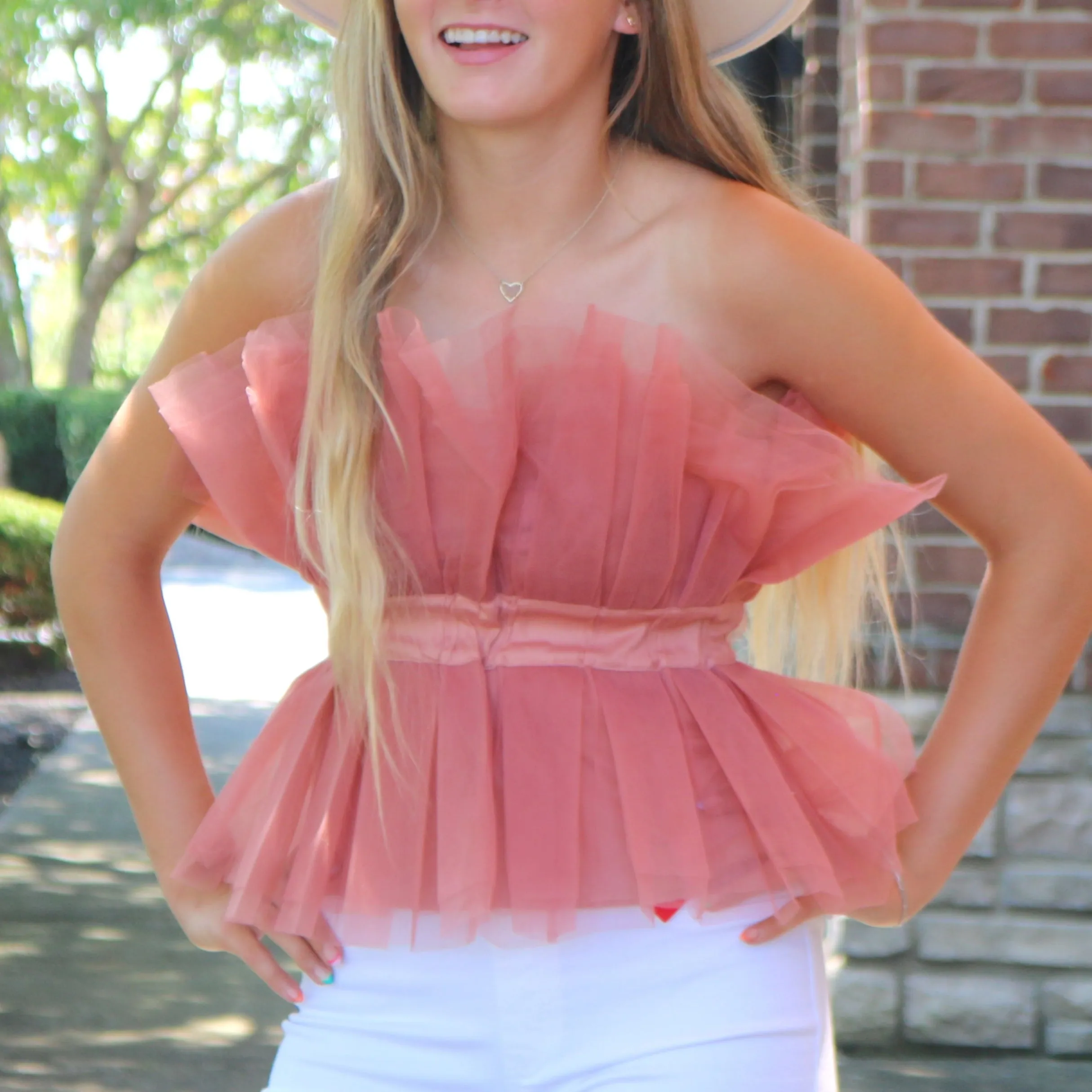 Princess Dreams Tulle Tube Top