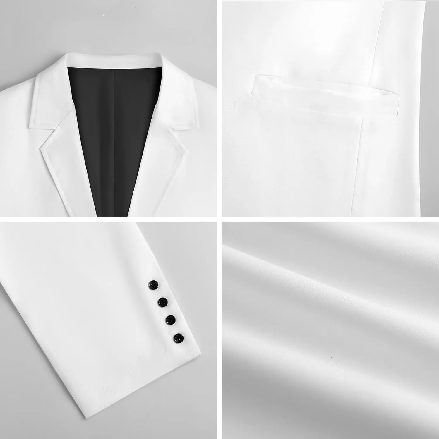 Psychedelics Aliens Guitar Player Men's Suit Long-Sleeve Two Button Tuxedo Business Jacket for Wedding Office