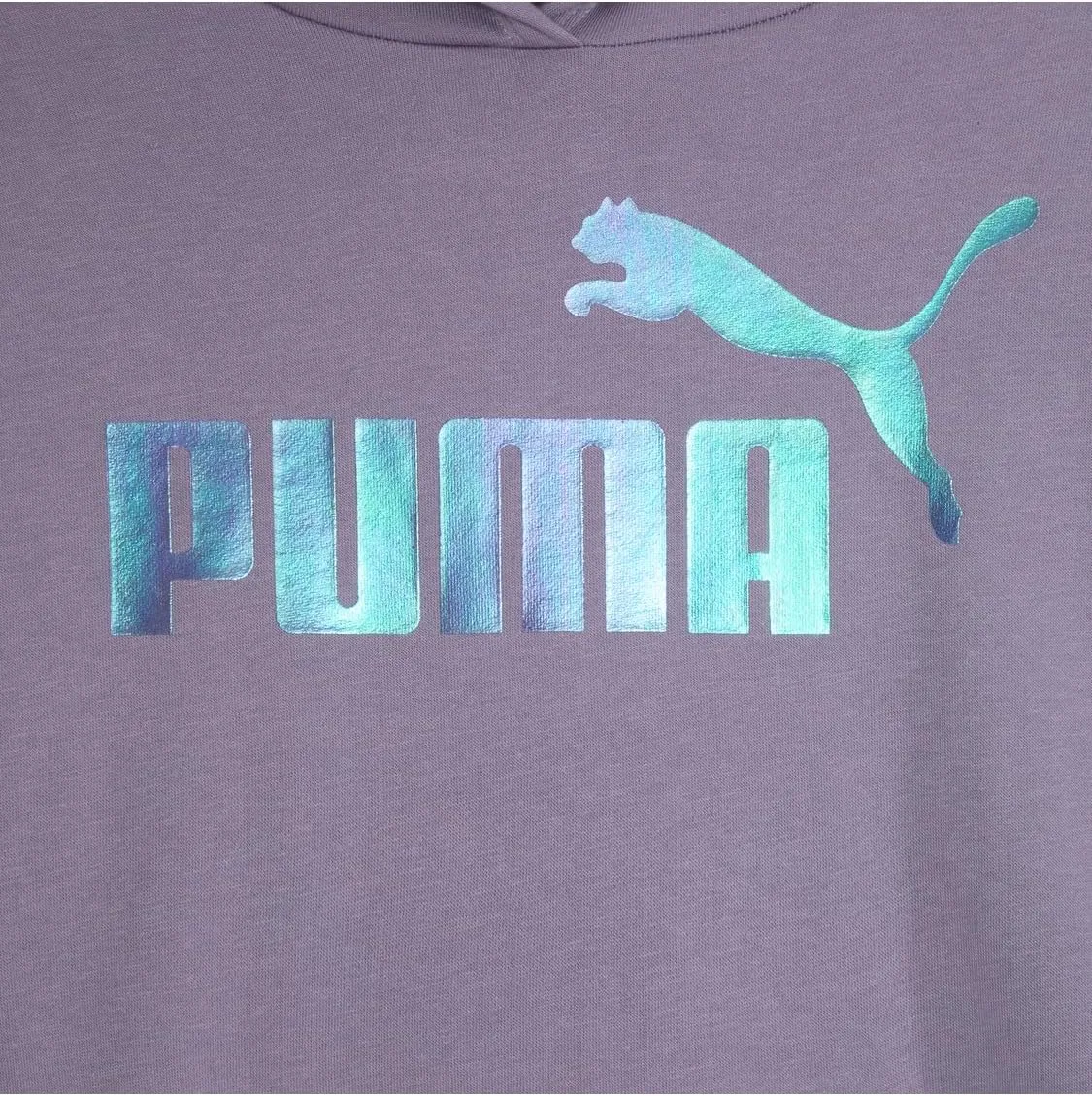 Puma Girls' Oversized Hoodie, Fleece Lined, Logo Graphics