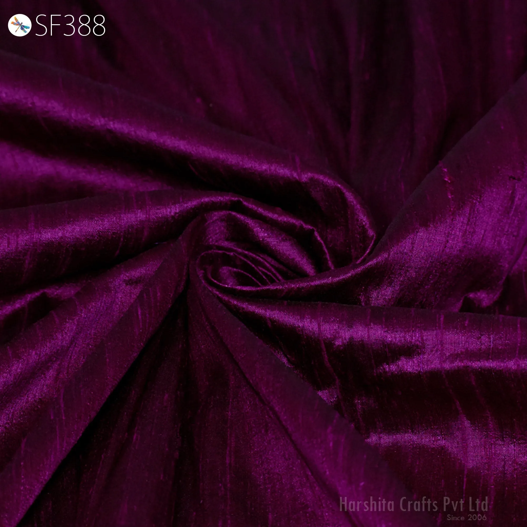 Pure Dupioni Fabric by the Yard Indian Iridescent Plum Black Shantung Raw Silk Dupion Wedding Bridal Dresses Sewing Upholstery Pillowcase