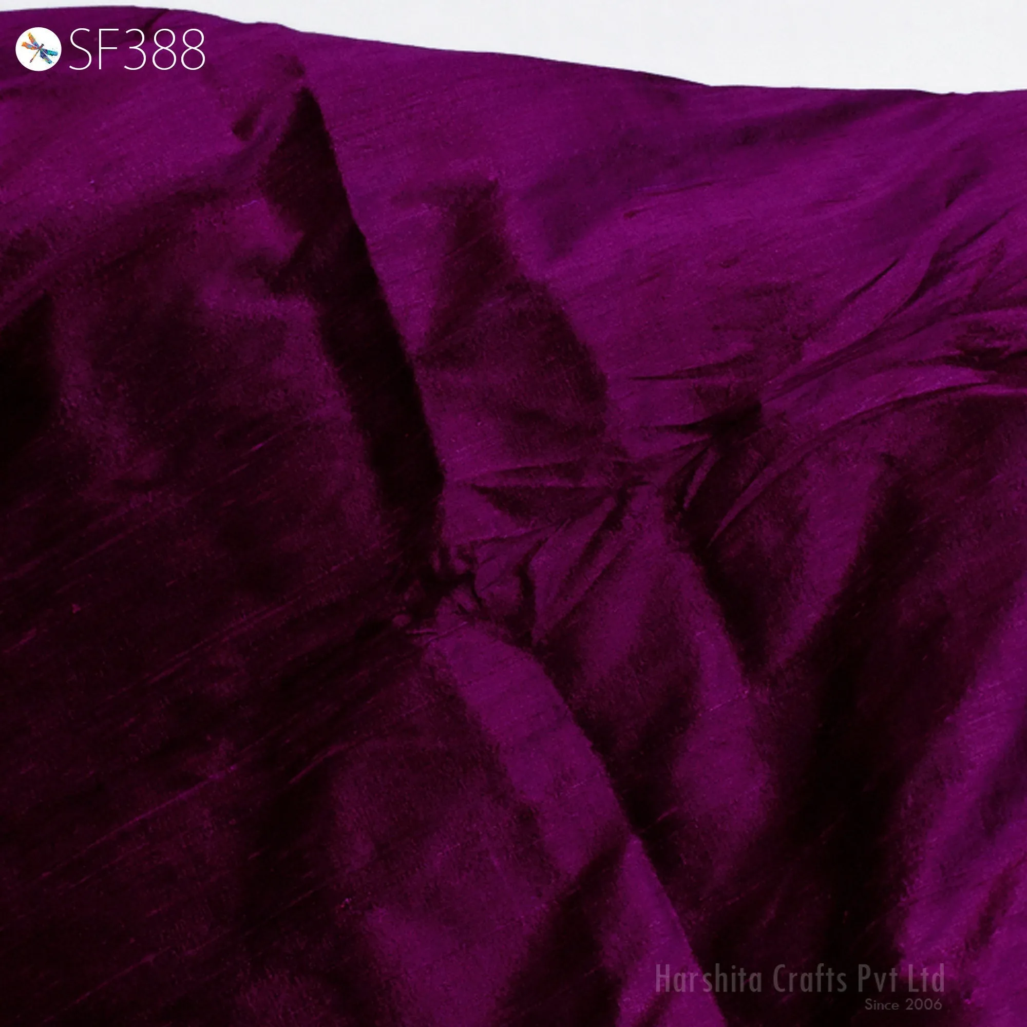 Pure Dupioni Fabric by the Yard Indian Iridescent Plum Black Shantung Raw Silk Dupion Wedding Bridal Dresses Sewing Upholstery Pillowcase