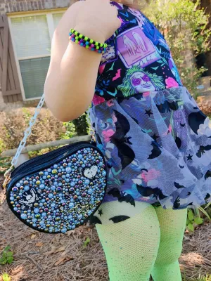 purses Percentage-off Blinged Heart Best-selling variety