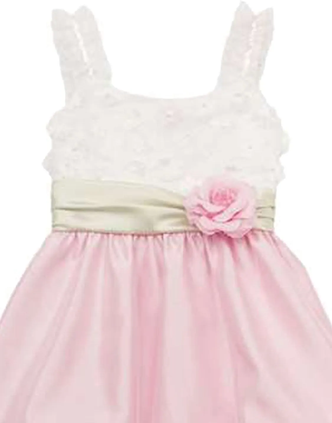 Rare Editions girls Embellished Shantung