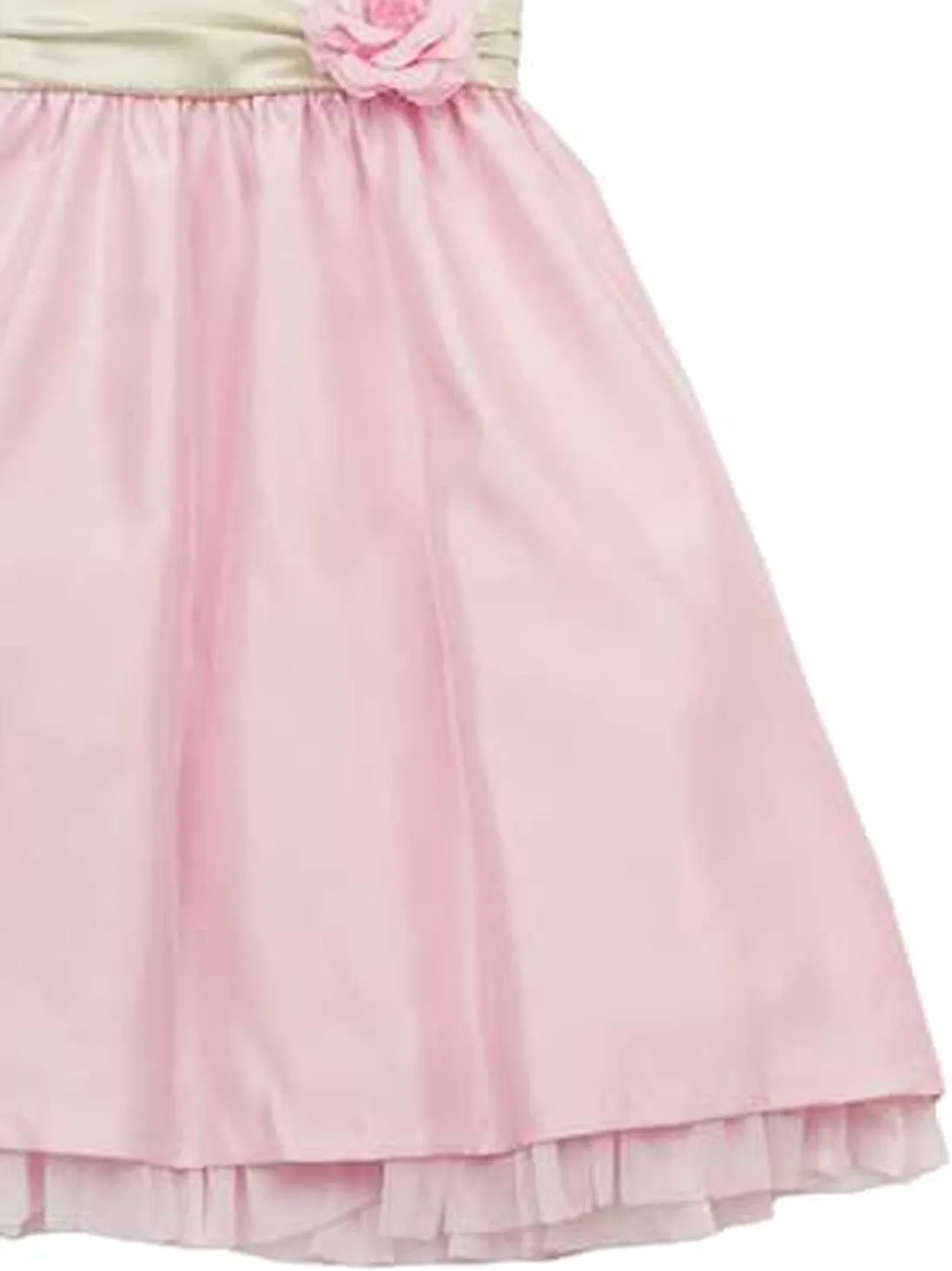 Rare Editions girls Embellished Shantung