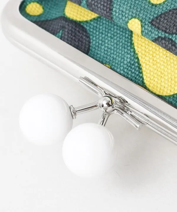 Retro Modern Double GAMAGUCHI Clasp Purse