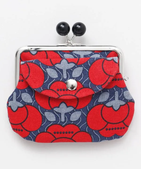 Retro Modern Double GAMAGUCHI Clasp Purse