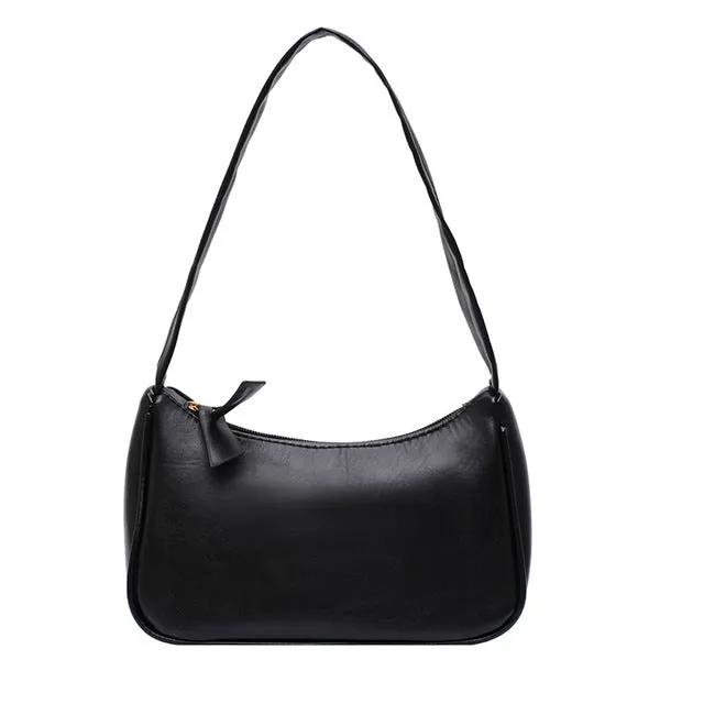 Retro Shoulder Bag Vintage Handbag Hobos Bag for Women PU Leather Female Baguette Bag Subaxillary Mini Bolsa Bolsa Feminina2020