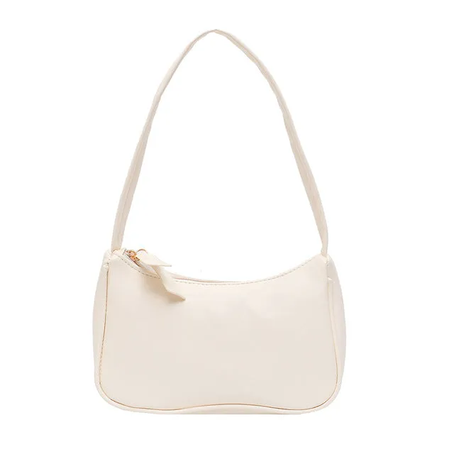 Retro Shoulder Bag Vintage Handbag Hobos Bag for Women PU Leather Female Baguette Bag Subaxillary Mini Bolsa Bolsa Feminina2020