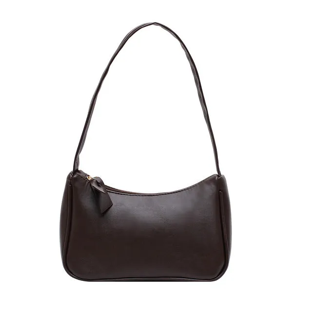 Retro Shoulder Bag Vintage Handbag Hobos Bag for Women PU Leather Female Baguette Bag Subaxillary Mini Bolsa Bolsa Feminina2020