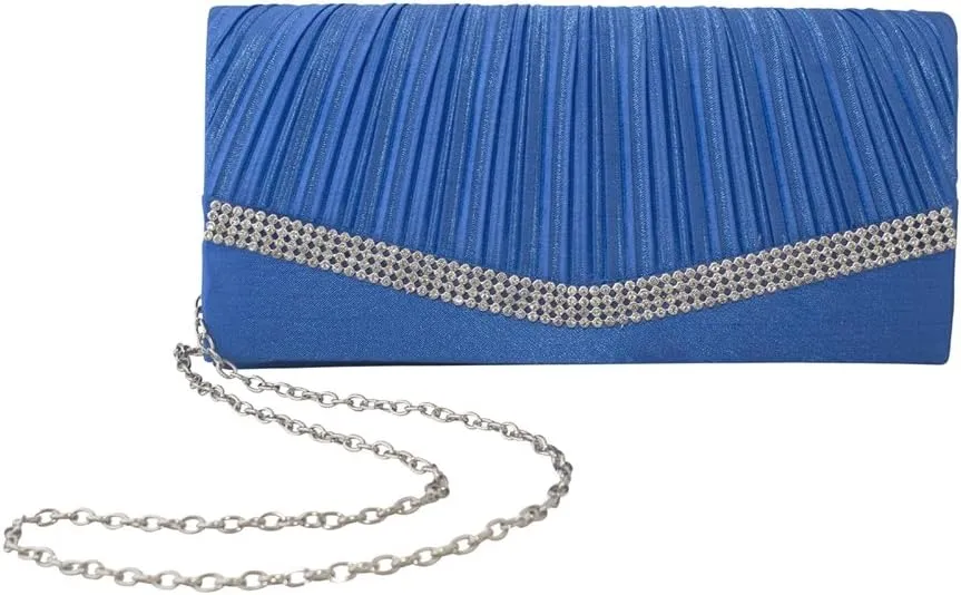 Rhinestone Crystal Hard Box Wedding Evening Bag Bridal Cocktail Evening Clutch Bag