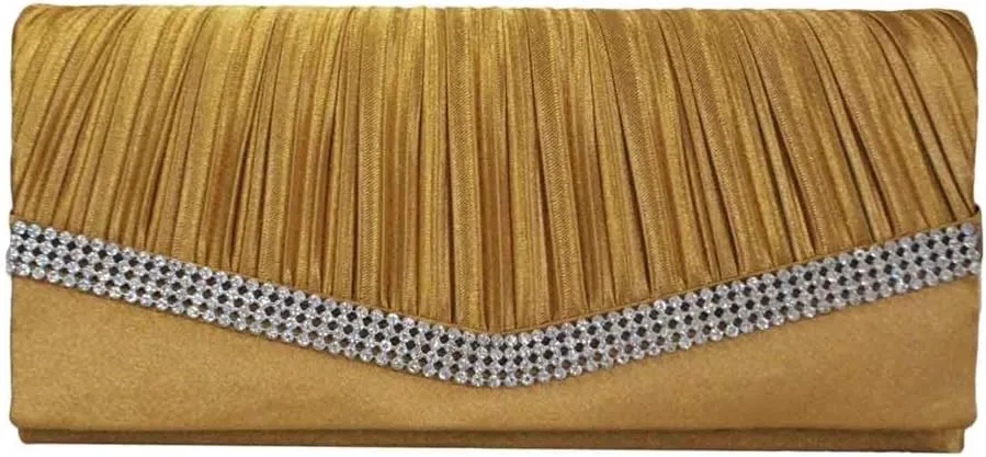 Rhinestone Crystal Hard Box Wedding Evening Bag Bridal Cocktail Evening Clutch Bag